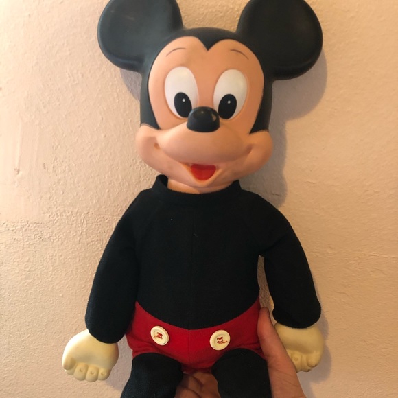Vintage Mickey Mouse Doll - Picture 1 of 4